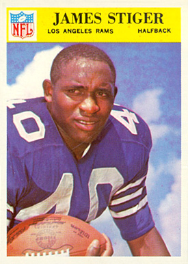 1966 Philadelphia Jim Stiger #103 Football Card