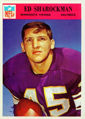 1966 Philadelphia Ed Sharockman #112 Football Card