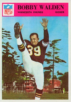 1966 Philadelphia Bobby Walden #116 Football Card
