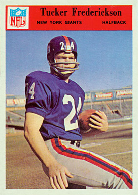 1966 Philadelphia Tucker Frederickson #122 Football Card