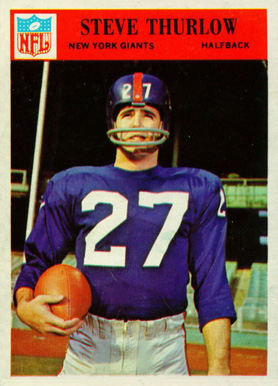 1966 Philadelphia Steve Thurlow #129 Football Card