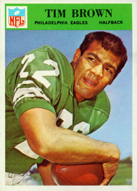 1966 Philadelphia Timmy Brown #135 Football Card