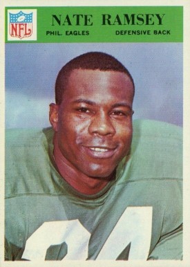 1966 Philadelphia Nate Ramsey #139 Football Card
