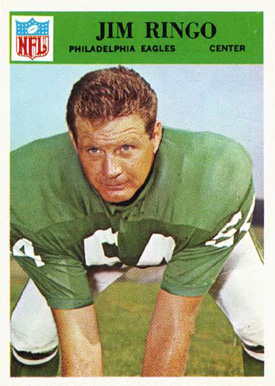 1966 Philadelphia Jim Ringo #141 Football Card