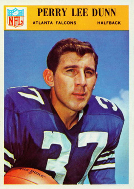 1966 Philadelphia Perry Lee Dunn #4 Football Card