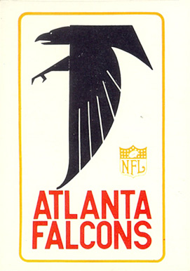 1966 Philadelphia Atlanta Falcons #1 Football Card