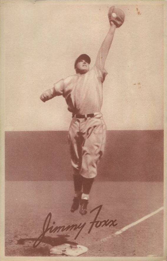 1939 Goudey Premiums R303-B Jimmy Foxx # Baseball Card
