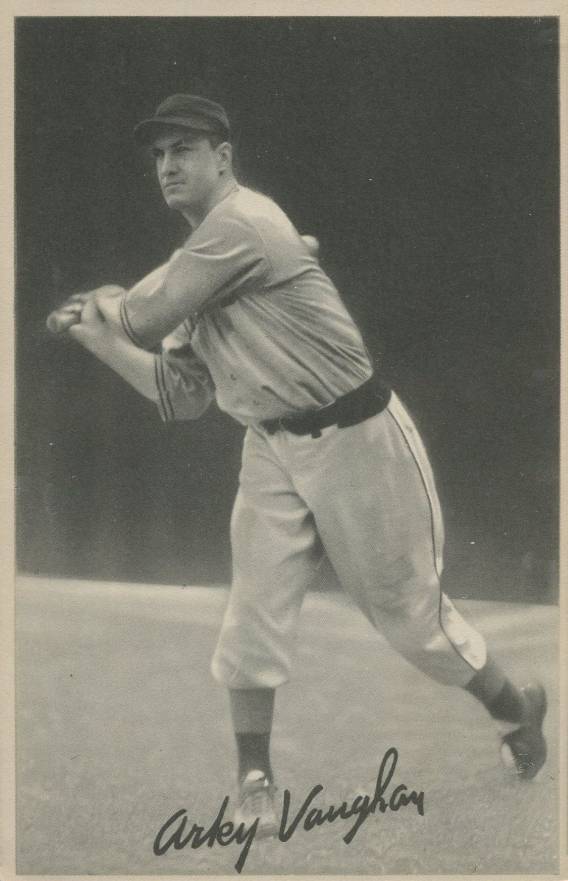 1939 Goudey Premiums R303-B Arky Vaughan # Baseball Card