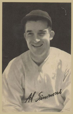 1939 Goudey Premiums R303-B Al Simmons # Baseball Card