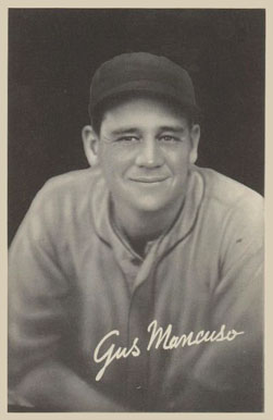 1939 Goudey Premiums R303-B Gus Mancuso # Baseball Card
