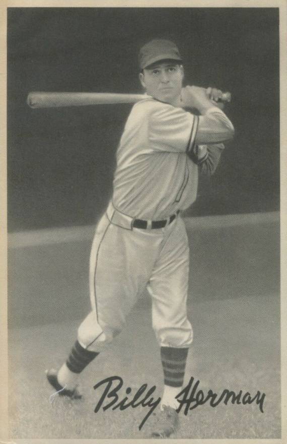 1939 Goudey Premiums R303-B Billy Herman # Baseball Card