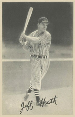 1939 Goudey Premiums R303-B Jeff Heath # Baseball Card