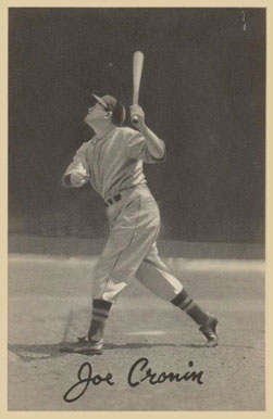 1939 Goudey Premiums R303-B Joe Cronin # Baseball Card