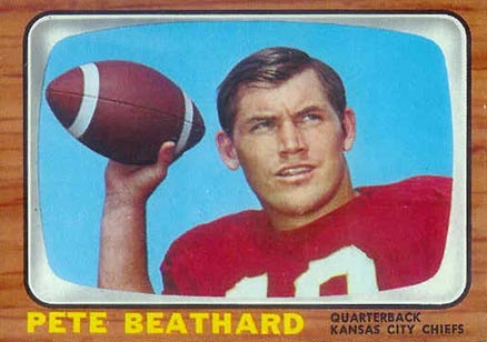 1966 Topps Pete Beathard #63 Football Card