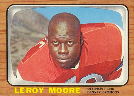 1966 Topps Leroy Moore #41 Football Card