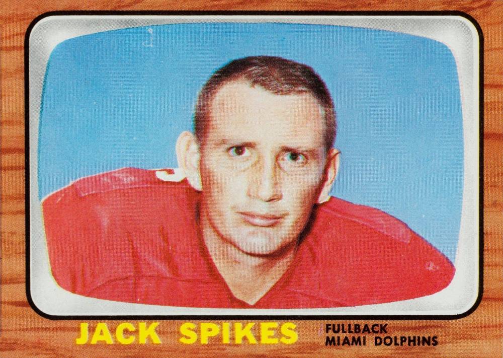 1966 Topps Jack Spikes #84 Football Card