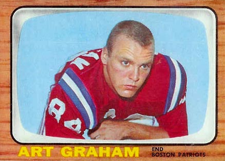 1966 Topps Art Graham #7 Football Card