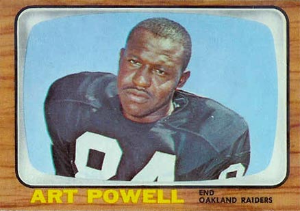1966 Topps Art Powell #116 Football Card