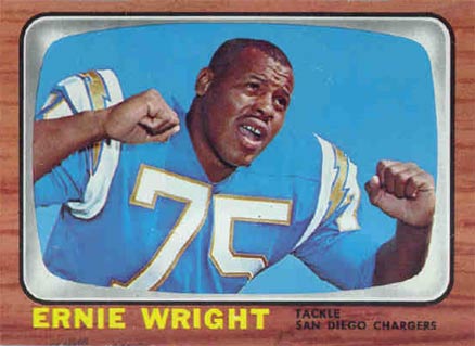 1966 Topps Ernie Wright #131 Football Card