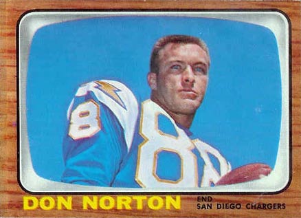 1966 Topps Don Norton #129 Football Card