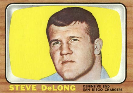 1966 Topps Steve Delong #121 Football Card