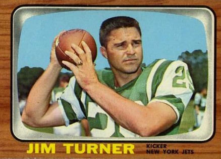 1966 Topps Jim Turner #103 Football Card