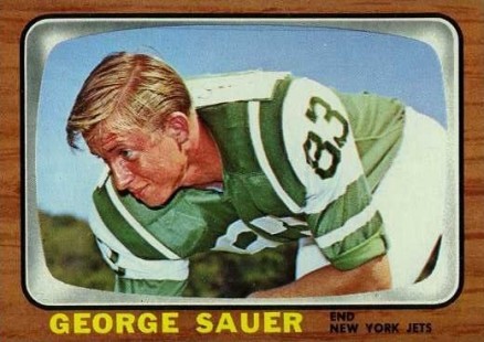 1966 Topps George Sauer Jr. #101 Football Card