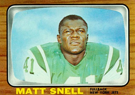 1966 Topps Matt Snell #102 Football Card