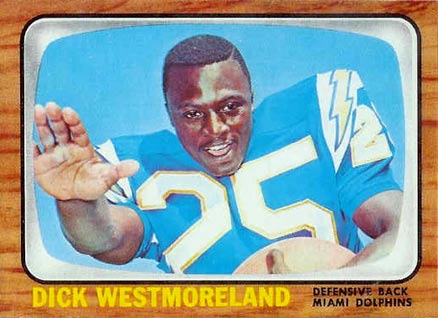 1966 Topps Dick Westmoreland #87 Football Card
