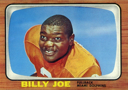1966 Topps Billy Joe #81 Football Card