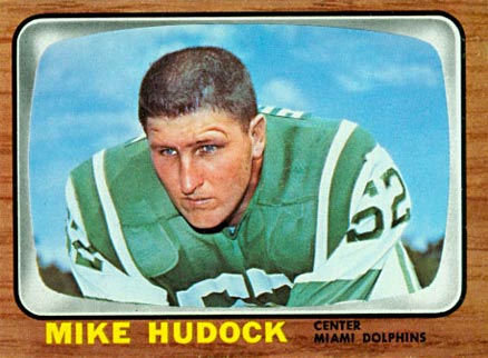 1966 Topps Mike Hudock #79 Football Card