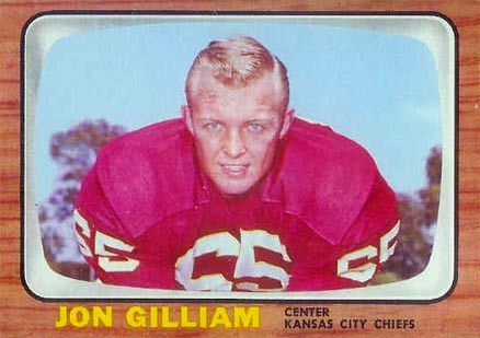 1966 Topps Jon Gilliam #68 Football Card