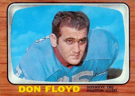 1966 Topps Don Floyd #54 Football Card