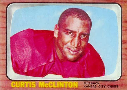 1966 Topps Curtis McClinton #72 Football Card