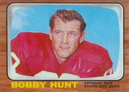 1966 Topps Bobby Hunt #71 Football Card