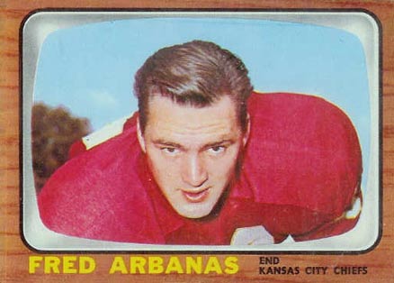 1966 Topps Fred Arbanas #62 Football Card