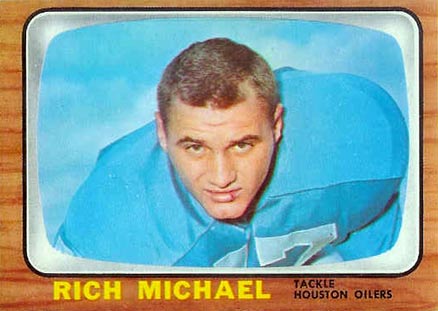 1966 Topps Rich Michael #59 Football Card