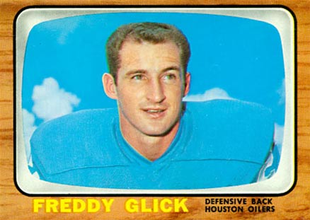 1966 Topps Freddy Glick #56 Football Card