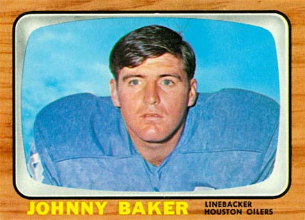 1966 Topps Johnny Baker #47 Football Card