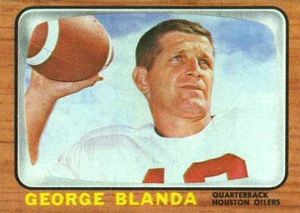 1966 Topps George Blanda #48 Football Card