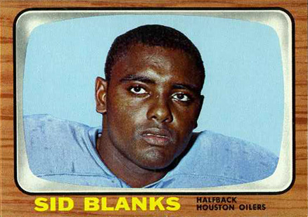 1966 Topps Sid Blanks #49 Football Card
