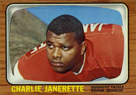 1966 Topps Charlie Janerette #38 Football Card
