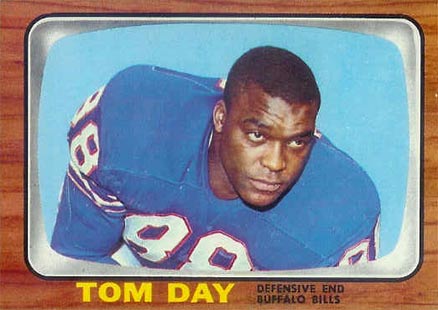 1966 Topps Tom Day #22 Football Card