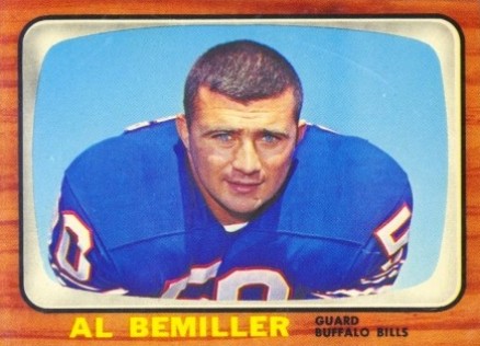 1966 Topps Al Bemiller #19 Football Card