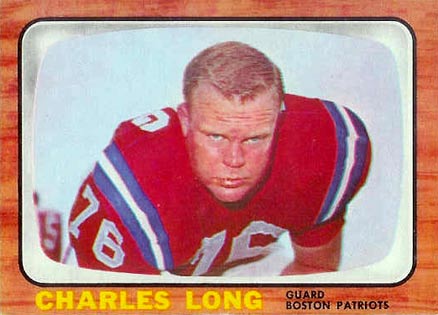 1966 Topps Charles Long #9 Football Card