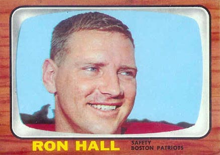 1966 Topps Ron Hall #8 Football Card