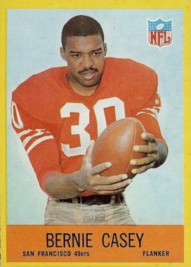 1967 Philadelphia Bernie Casey #173 Football Card
