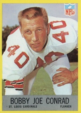 1967 Philadelphia Bobby Joe Conrad #159 Football Card