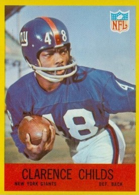 1967 Philadelphia Clarence Childs #111 Football Card