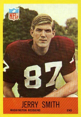1967 Philadelphia Jerry Smith #189 Football Card